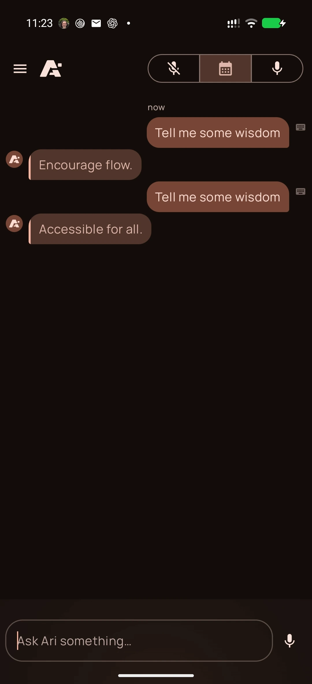Github Zen on Android, screenshot 1