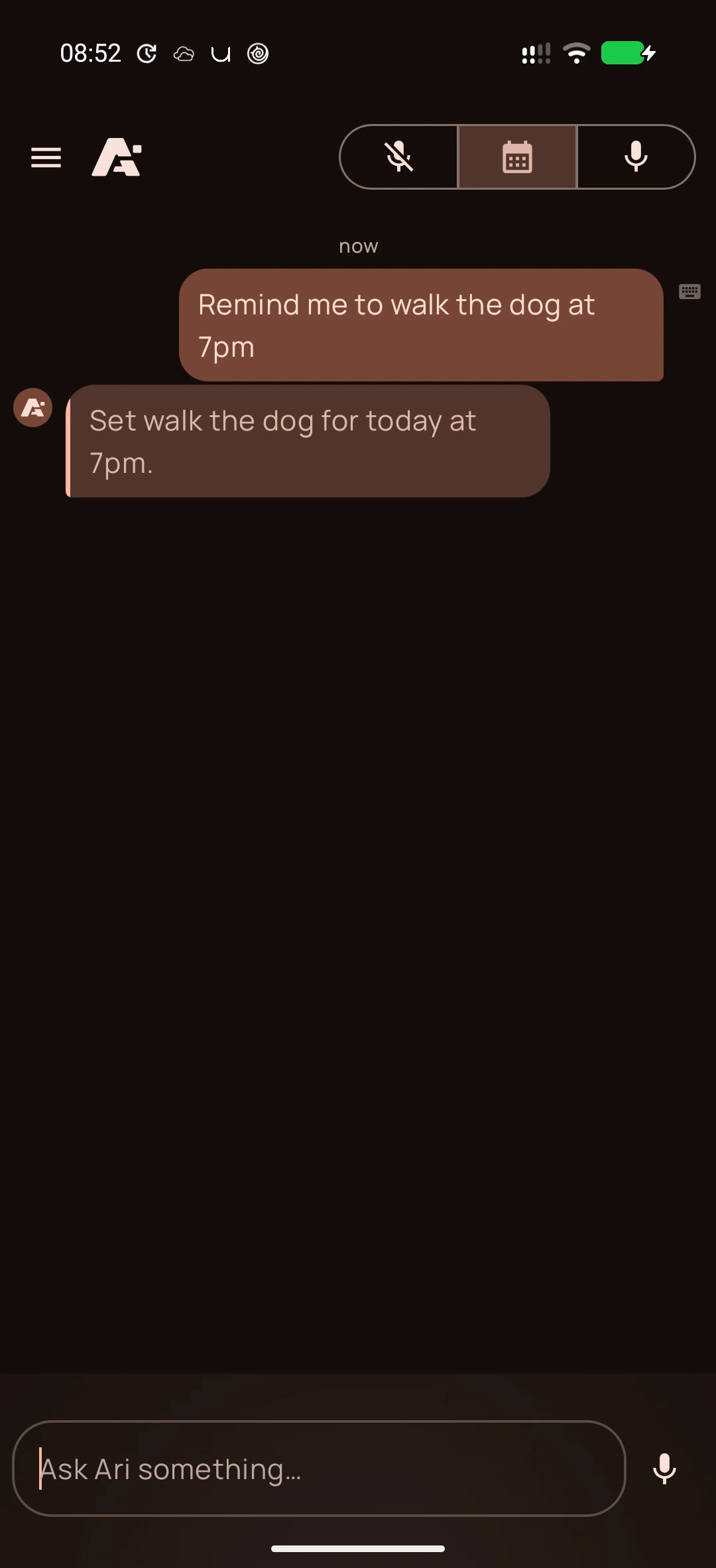 Reminder on Android, screenshot 1