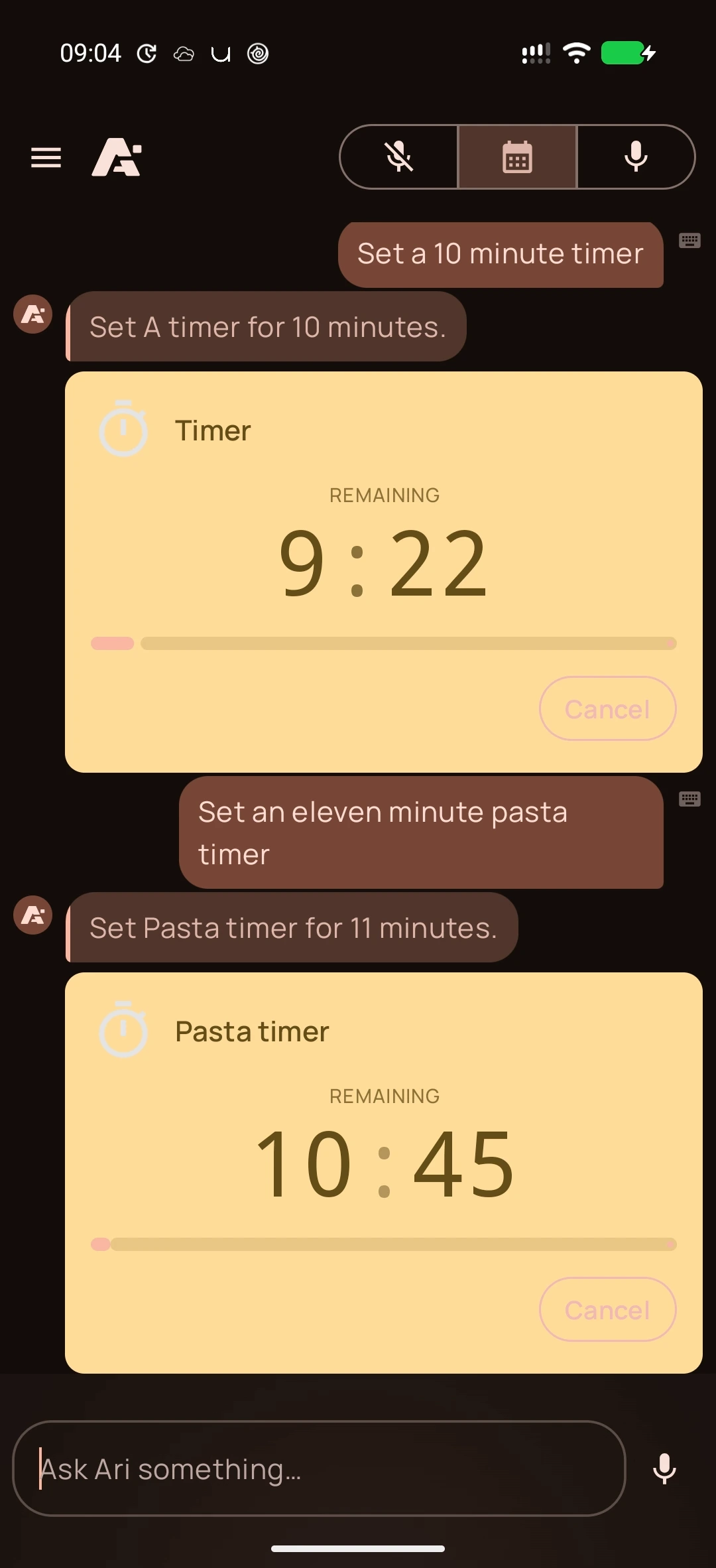 Timer on Android, screenshot 3